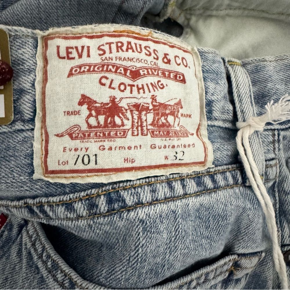 Levi's Vintage 1950s Made In Japan Straight Jeans - Picture 5 of 7